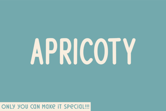 Apricoty Rounded Font: Authentic Handwritten Branding