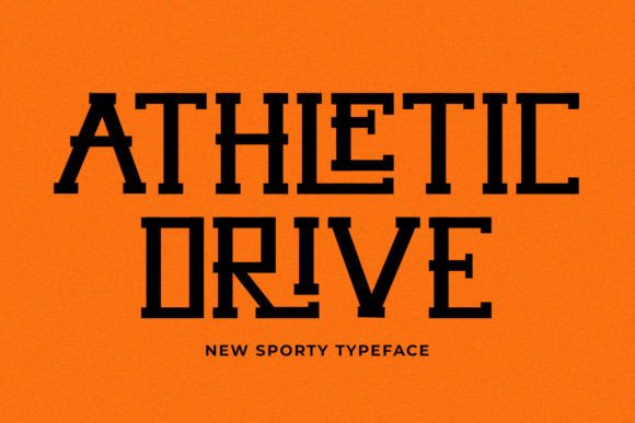 Athletic Drive Font for Bold Automotive Campaigns