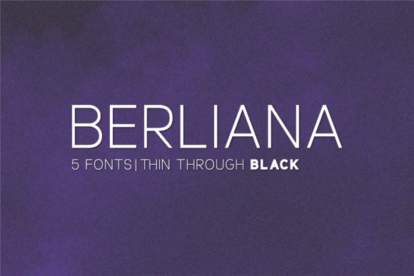 Berliana Family: Premium Sans Serif Font Review