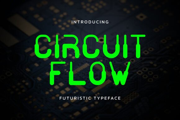 Circuit Flow Font: Futuristic Sans Serif Review