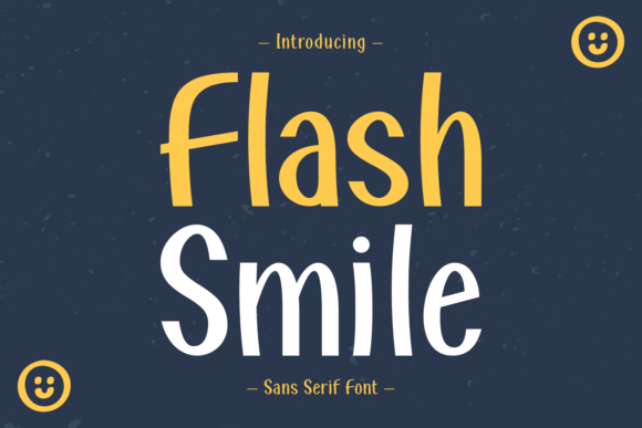 Flash Smile Font: Modern Sans Serif for Digital Marketing