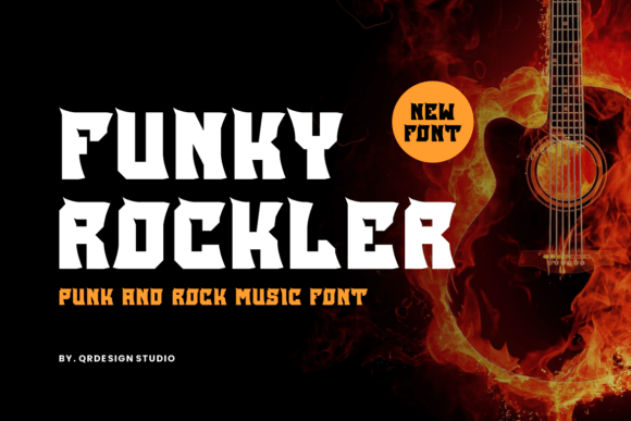Funky Rockler Font: Unique Display Type for Digital Campaigns