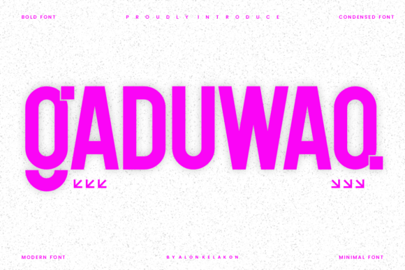 Gaduwaq Font Review: A Unique Sans Serif for Branding