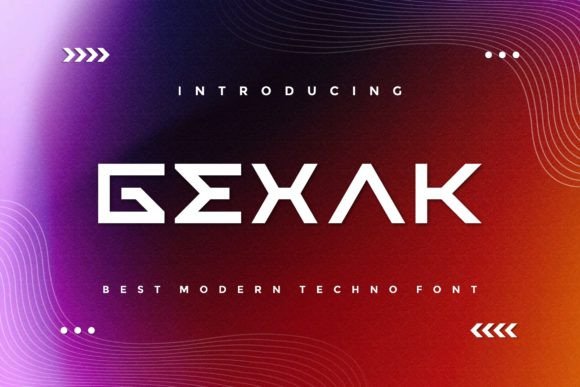 Gexak Font: Elevating Small Business Brand Identity