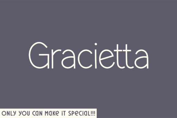 Gracietta Font: Authentic Handwritten Charm for Editorial Design
