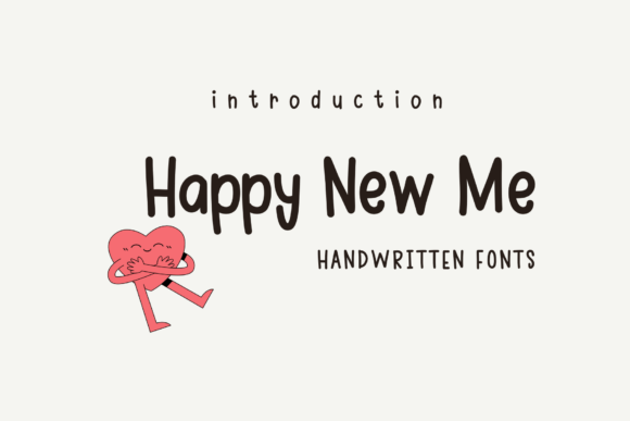 Happy New Me Font for Editorial Design and Content