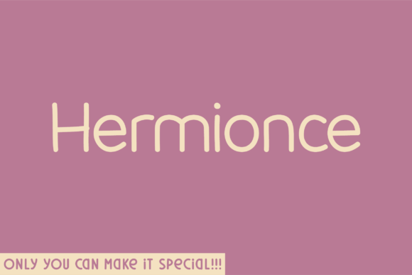Hermionce Rounded Font for Authentic Editorial Design