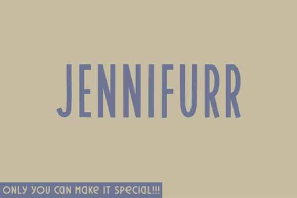Jennifurr Font: Authentic Handwritten Style for Small Business Branding