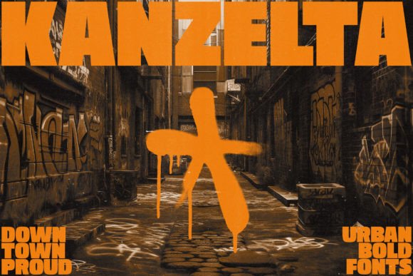 Kanzelta Font: Bold Sans Serif for Digital Marketing