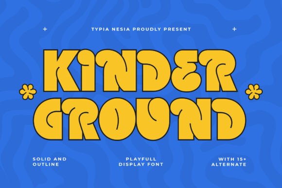 Kinder Ground Font for Playful Web Design