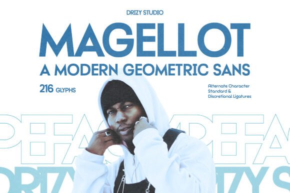 Magellot Font Review: Geometric Sans Serif for Streetwear
