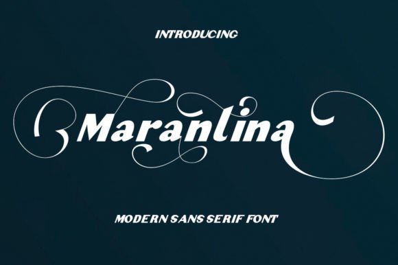 Marantina Font: Elegant Sans Serif for Modern Branding