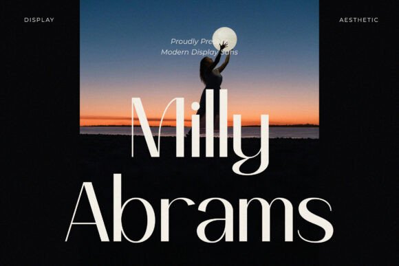 Milly Abrams Font: Elevating Luxury Campaign Visuals