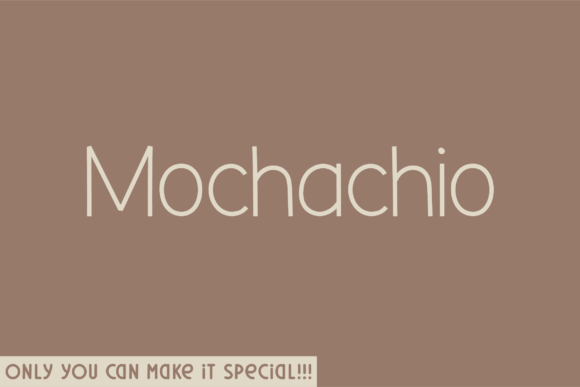 Mochachio Font: Organic Handwritten Style for Web Design