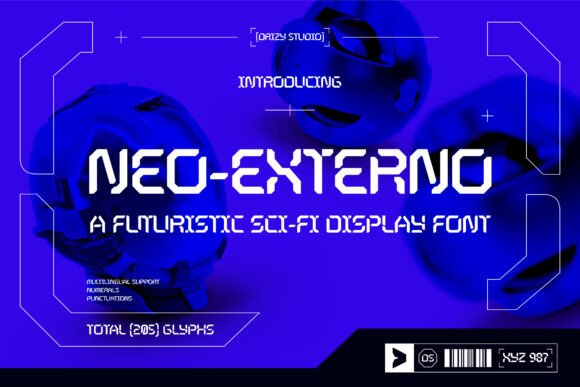 Neo-externo: Futuristic Font Download & Design Guide
