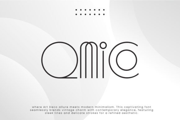 Qmico Font: Elevate Small Business Branding